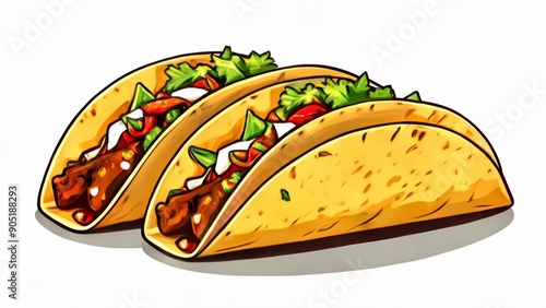  Deliciously tempting tacos ready to be savored