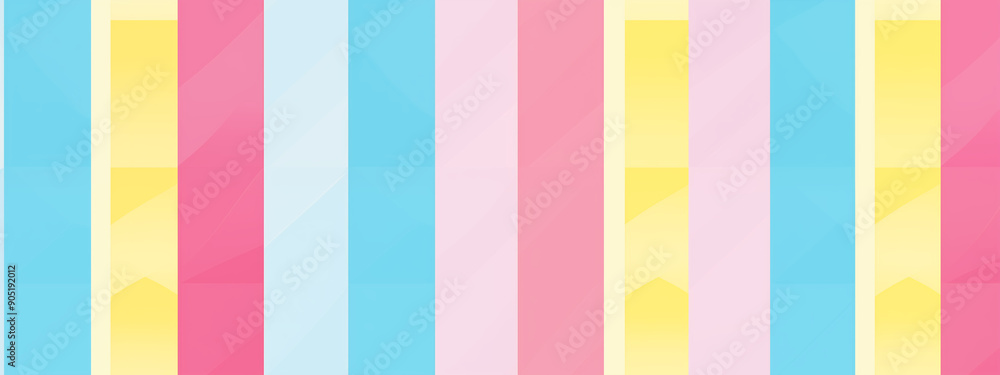 Pastel Vertical Striped Pattern Design with Pink Blue Yellow and Green Colors Pastel Vertical Striped Pattern Design with Pink Blue Yellow and Green Colors
