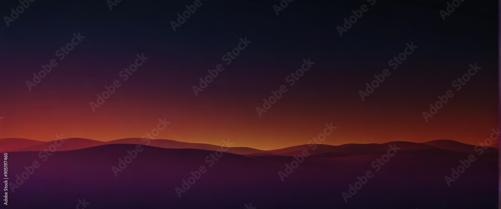 Fototapeta premium sunset in the mountains