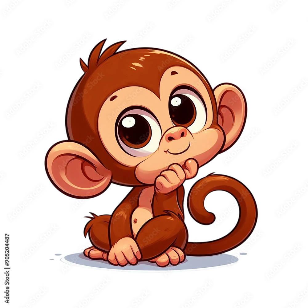 Curious Monkey Icon Curious Monkey Icon