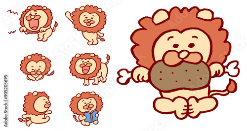 ぜんぜん怖くないかわいいラオインのキャラ素材