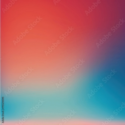 A beautiful abstract gradient background featuring vibrant hues of red, orange, and blue creating a tranquil visual experience.