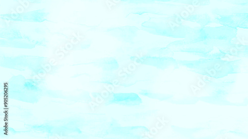 水色の抽象的な背景イラスト