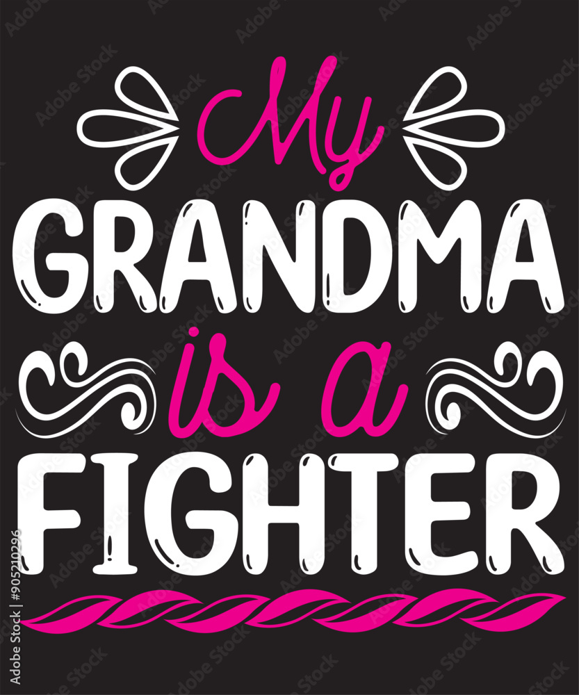 Obraz premium Breast cancer t-shirt design