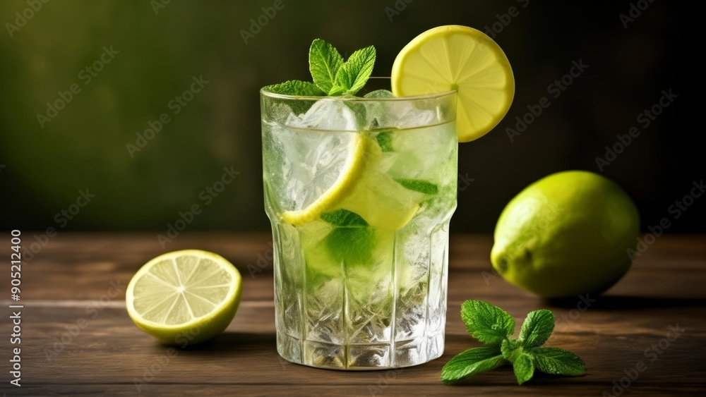 Refreshing citrus cocktail with a twist Refreshing citrus cocktail with a twist