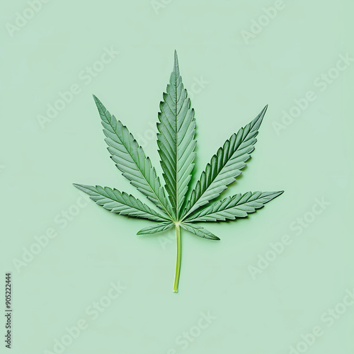 cannabis leaf, the natural and medicinal qualities of the plant, cbd photo