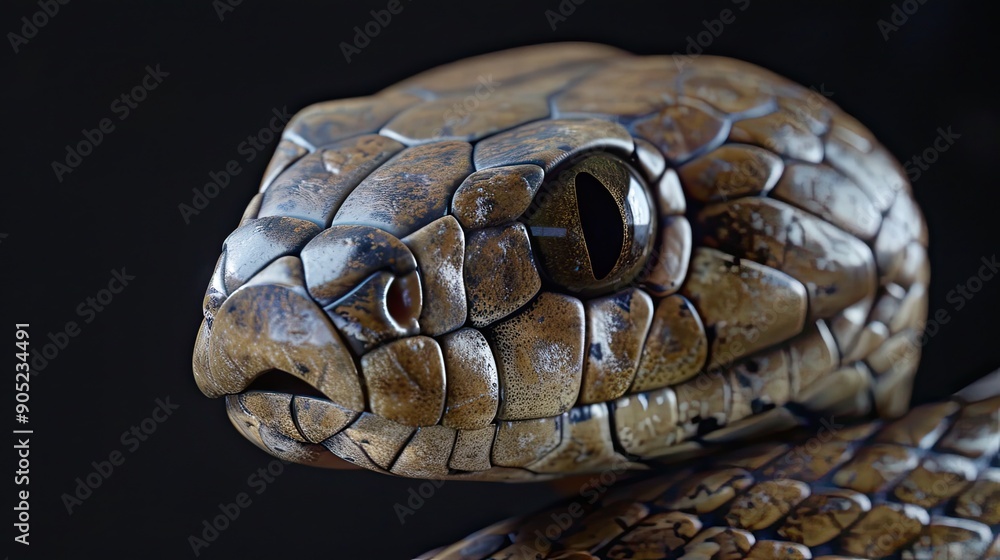 Highly venomous Australian Eastern Brown Snake