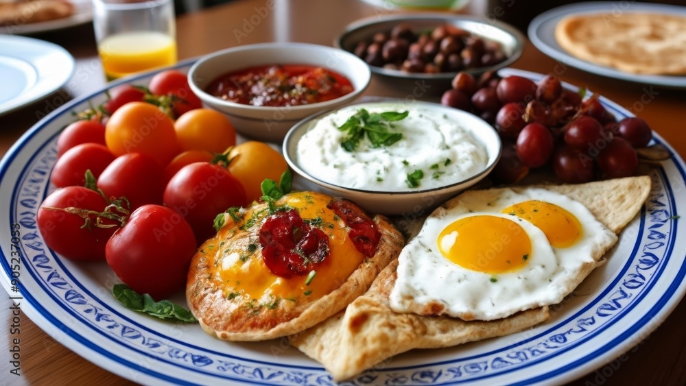  Delicious Mediterranean breakfast spread