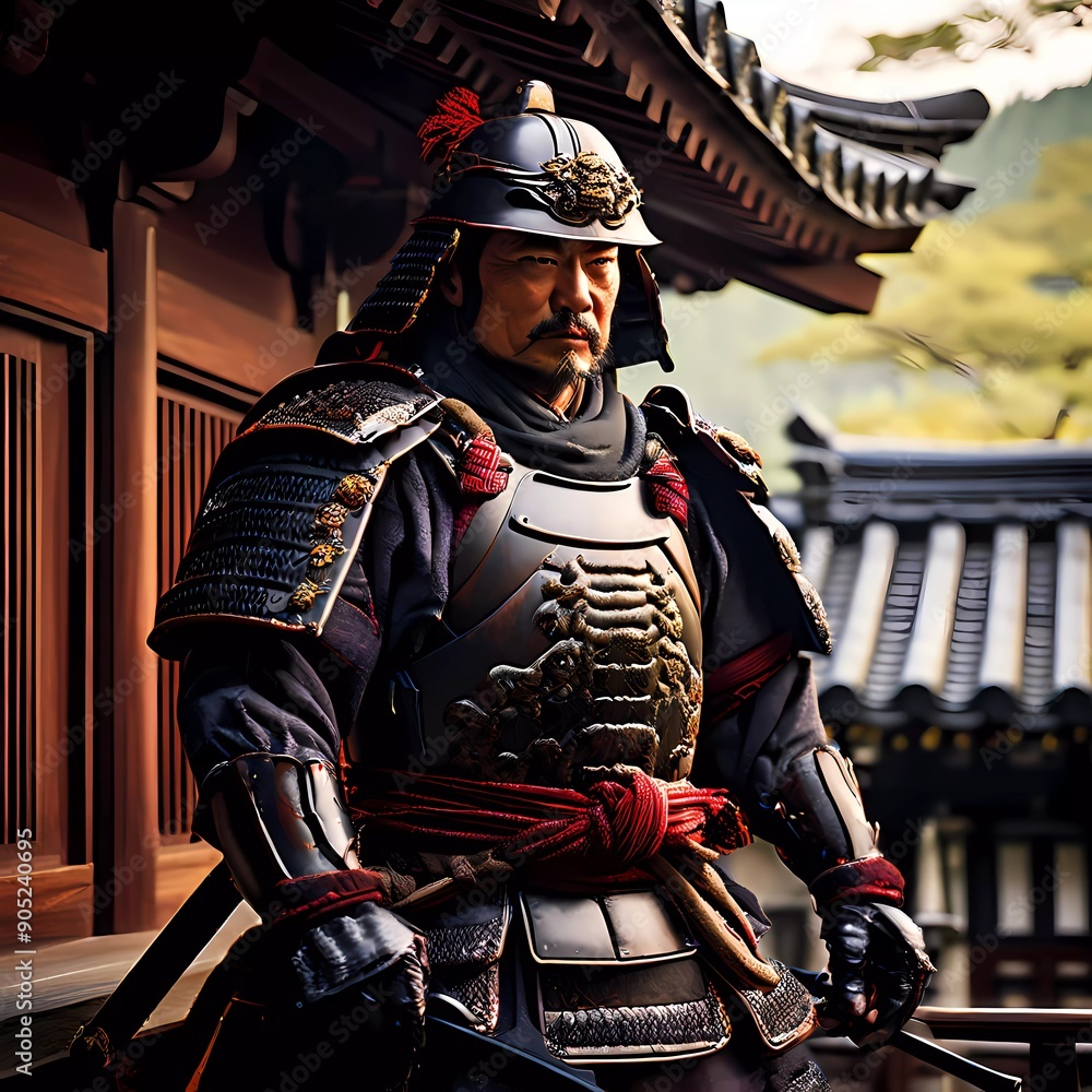Samurai Lord in a Grand Castle Samurai Lord in a Grand Castle