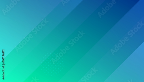 Green and blue abstract geometric background. Vector illustration 