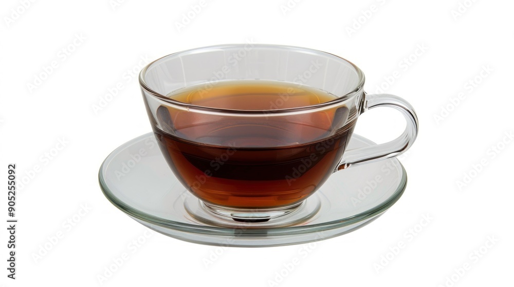 A Cup of Tea in Glassware A Cup of Tea in Glassware