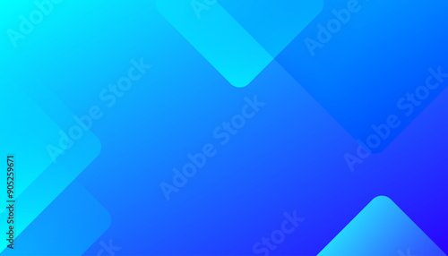 Blue geometric shapes background. Vector illustration