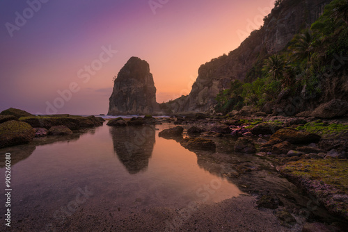 Sunset at Pangasan Beach photo