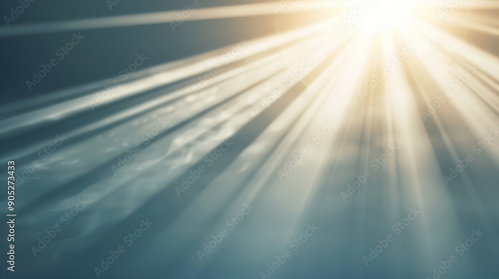 The sun is shining through the clouds, creating a beautiful and serene atmosphere. The light is casting a warm glow on the scene, making it feel peaceful and calming The sun is shining through the clouds, creating a beautiful and serene atmosphere. The light is casting a warm glow on the scene, making it feel peaceful and calming