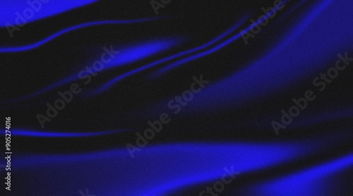 Black and blue noies abstract background luxury cloth or liquid wave or wavy silk texture luxurious