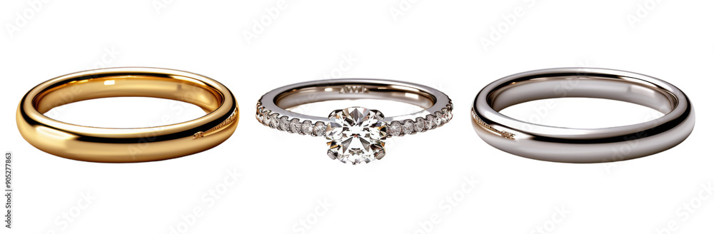 Exquisite Rings Gold Wedding Band, Silver Engagement Ring, Platinum Eternity Ring in Studio Style Exquisite Rings Gold Wedding Band, Silver Engagement Ring, Platinum Eternity Ring in Studio Style