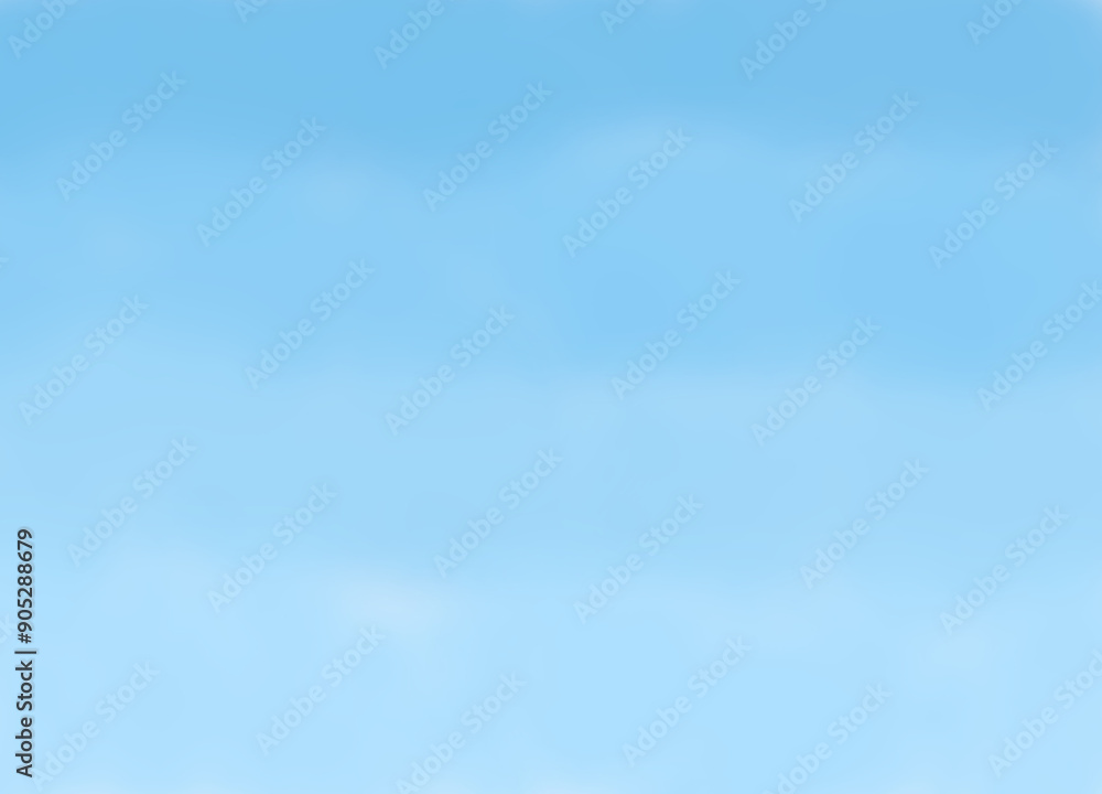 Beautiful, blue summer sky with fluffy clouds Beautiful, blue summer sky with fluffy clouds