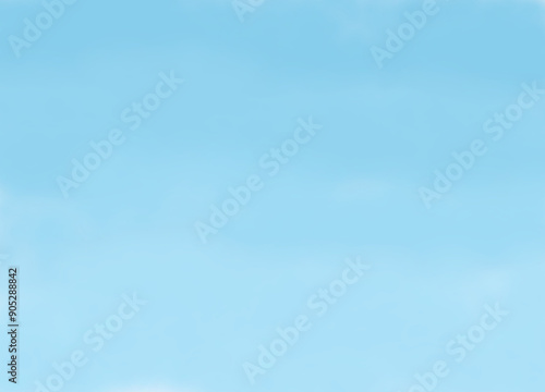 clouds moving on sunny day with blue sky background