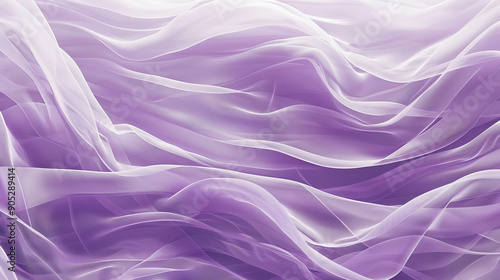 A lavender background with a subtle wave pattern, featuring flowing lines in varying shades of lavender. The organic design adds a sense of movement and calm.