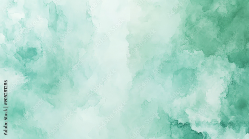 A mint abstract background featuring a subtle, watercolor wash effect. The soft, blended colors add a dreamy and artistic feel. A mint abstract background featuring a subtle, watercolor wash effect. The soft, blended colors add a dreamy and artistic feel.
