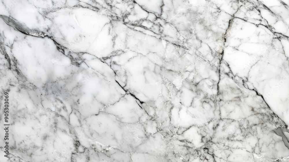A detailed close-up of Italian Carrara marble with its signature white background and delicate grey veins. The fine, intricate patterns highlight the marble's classic elegance. A detailed close-up of Italian Carrara marble with its signature white background and delicate grey veins. The fine, intricate patterns highlight the marble's classic elegance.
