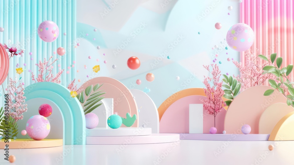 AI marketing, predictive analytics, 3D illustration, future advertising concept AI marketing, predictive analytics, 3D illustration, future advertising concept