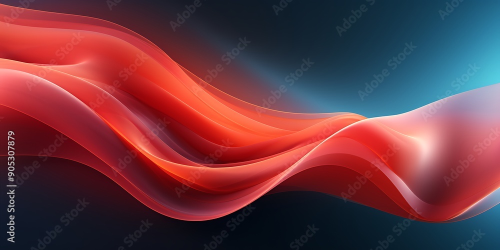 Abstract background with wavy lines on a dark gradient, vector illustration, flat design, minimalism, simple shapes, no shadows, vector art. Abstract background with wavy lines on a dark gradient, vector illustration, flat design, minimalism, simple shapes, no shadows, vector art.