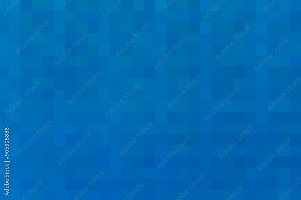Gradient blue background. Geometric texture of light-dark blue squares. The substrate for branding, calendar, postcard, screensaver, poster, cover. A place for your design or text. Vector illustration Gradient blue background. Geometric texture of light-dark blue squares. The substrate for branding, calendar, postcard, screensaver, poster, cover. A place for your design or text. Vector illustration