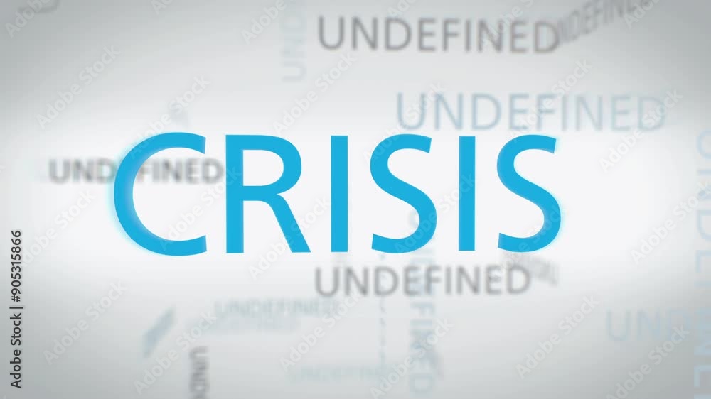 Word cloud featuring the word 'CRISIS' in the center, surrounded by related terms like 'epidemic,' 'economic,' and 'financial'. Word cloud featuring the word 'CRISIS' in the center, surrounded by related terms like 'epidemic,' 'economic,' and 'financial'.