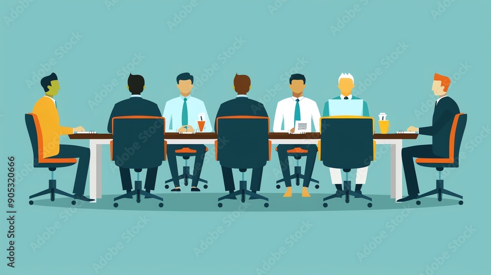 Business meeting with diverse team. Business meeting with diverse team.