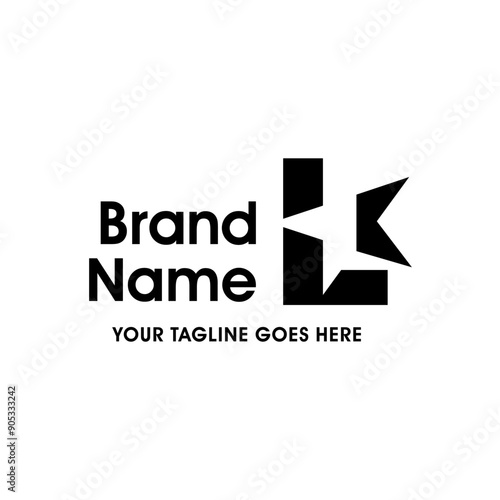 Simple and Memorable Initial L Star Logo