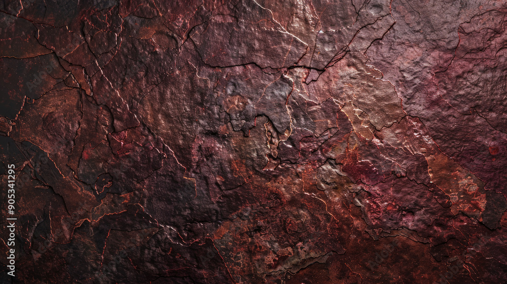 A close-up of a maroon stone texture background. The surface showcases intricate details and natural variations, highlighting the stone's unique beauty and deep hue. A close-up of a maroon stone texture background. The surface showcases intricate details and natural variations, highlighting the stone's unique beauty and deep hue.