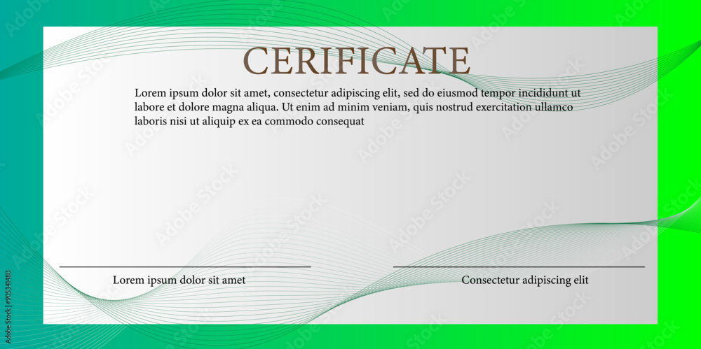 Certificate. Template diplomas, currency. Vector illustration eps10 Certificate. Template diplomas, currency. Vector illustration eps10