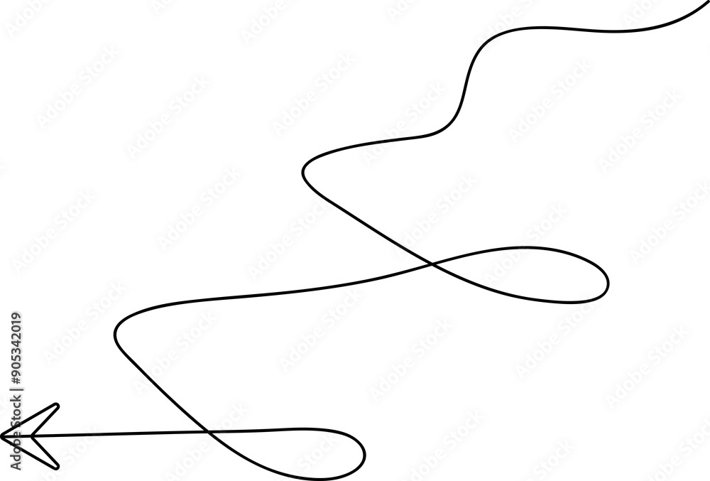 Sketch arrow icon. Elements for design Sketch arrow icon. Elements for design