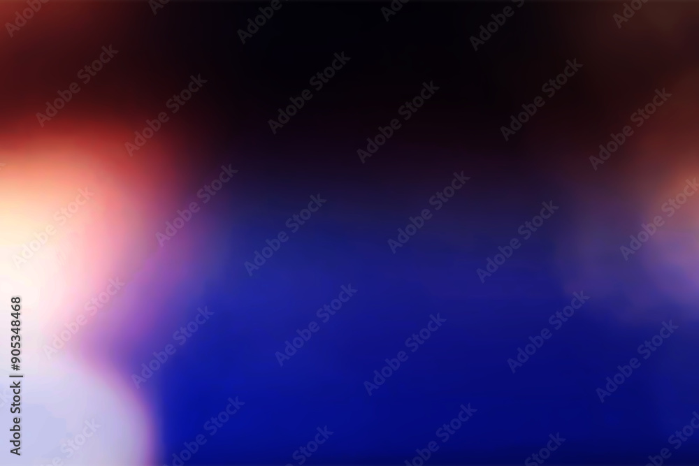 Fototapeta premium Warm Light Leaks Photo Overlays.