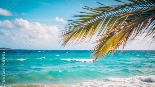 Soothing Ocean Breeze Backdrop