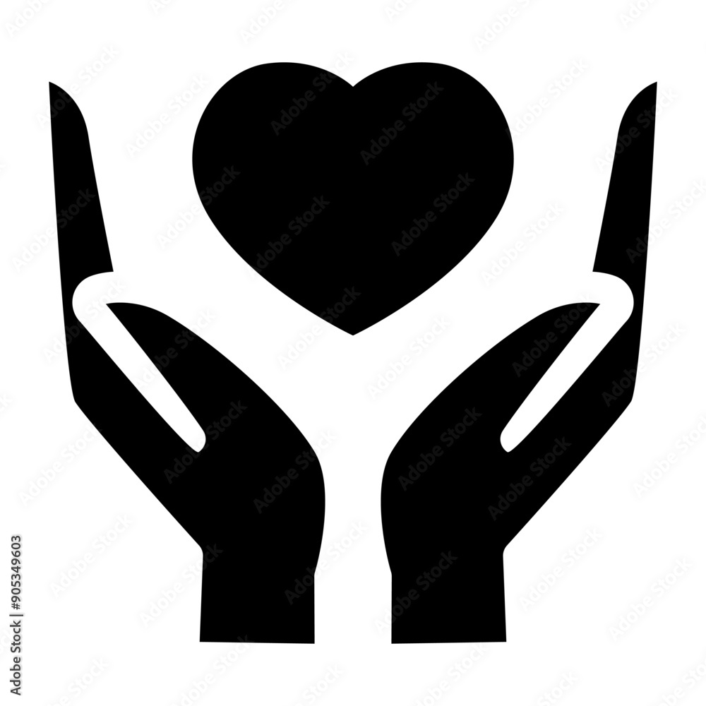 Charity icon vector illustration graphic design Charity icon vector illustration graphic design