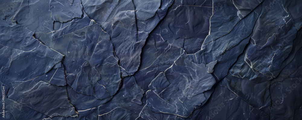 Rich navy blue texture with a rugged, rock-like pattern, suggesting a natural and earthy feel. Rich navy blue texture with a rugged, rock-like pattern, suggesting a natural and earthy feel.