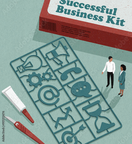 Assembly kit for a successful business