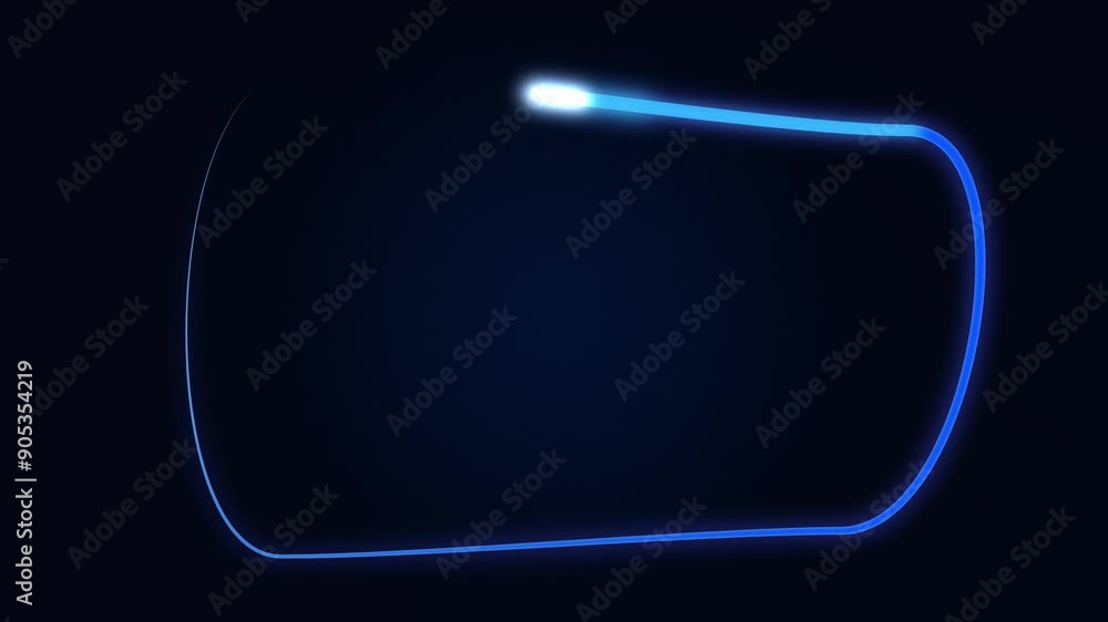 loop neon blue abstract frame. background motion animation. loop neon blue abstract frame. background motion animation.