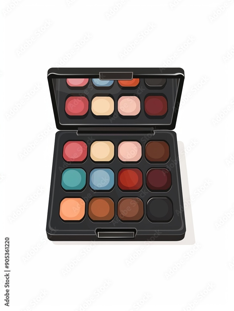 Cartoon eyeshadow makeup palette beauty cosmetics collection Cartoon eyeshadow makeup palette beauty cosmetics collection
