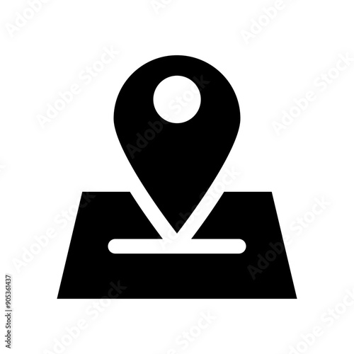 Map, location icon vector illustration graphic design