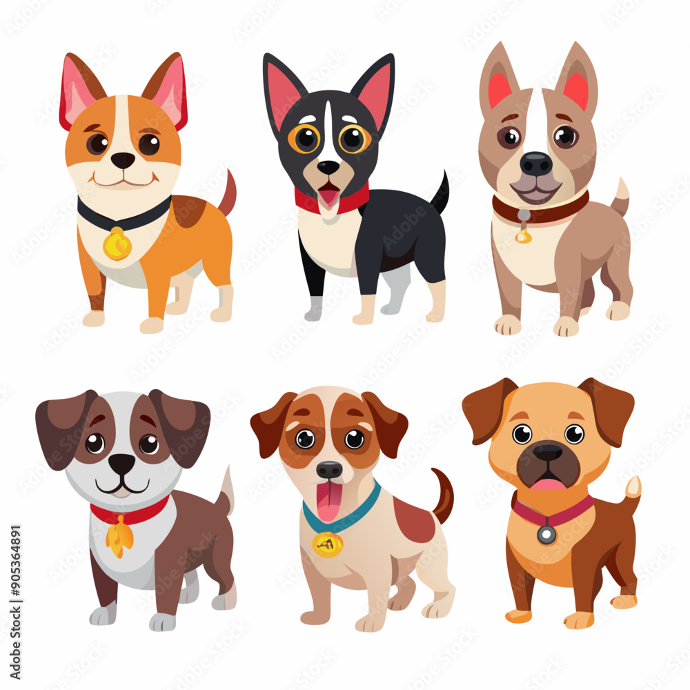 Extensive Collection of Dog Illustrations: Diverse Set Featuring Various Breeds and Artistic Styles, set of dogs, collection of dogs, dog illustrations, dog graphics, dog art, dog icons, dog designs Extensive Collection of Dog Illustrations: Diverse Set Featuring Various Breeds and Artistic Styles, set of dogs, collection of dogs, dog illustrations, dog graphics, dog art, dog icons, dog designs