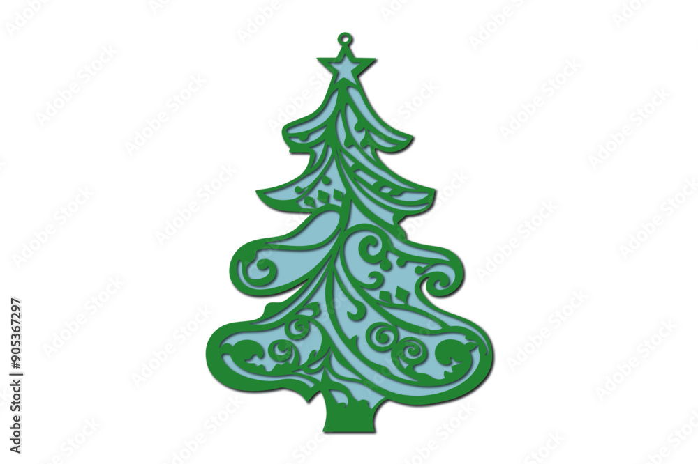 Christmas decorative cut file vector Christmas decorative cut file vector
