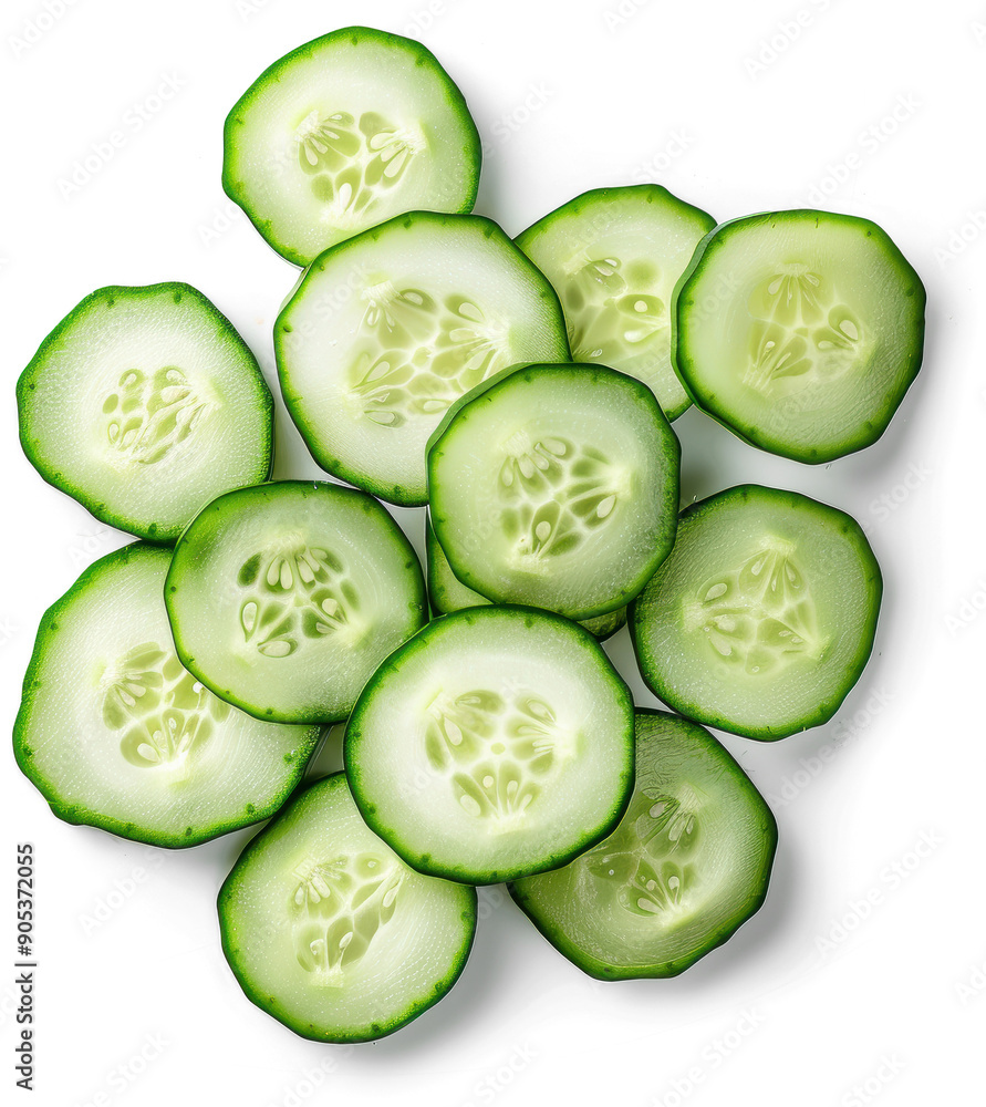Fresh Cucumber Slices Fresh Cucumber Slices