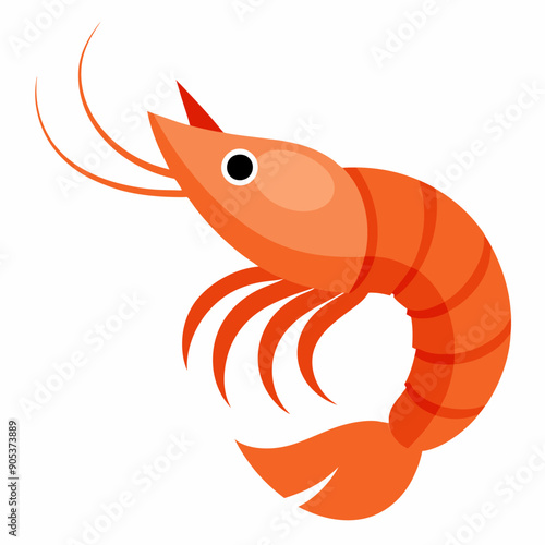 prawn clip art vector vector illustrator