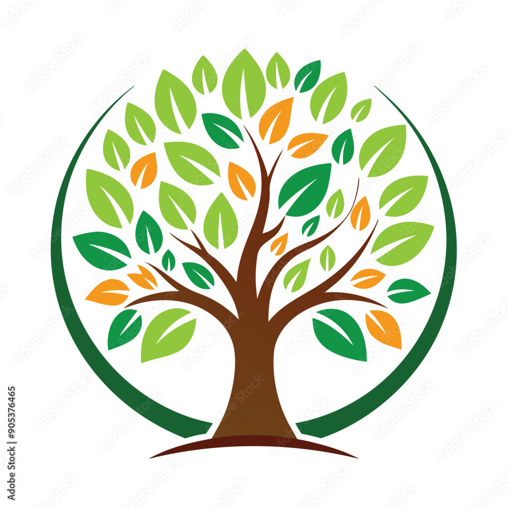 Fototapeta premium tree with leaves