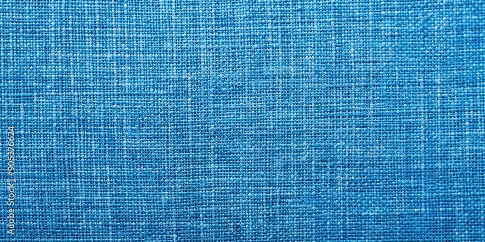 Close-up of natural blue fabric texture with cotton, silk, wool, or linen material on canvas background, textile, texture, natural Close-up of natural blue fabric texture with cotton, silk, wool, or linen material on canvas background, textile, texture, natural