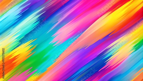 Wallpaper Mural Vibrant Paintbrush Strokes Background Torontodigital.ca