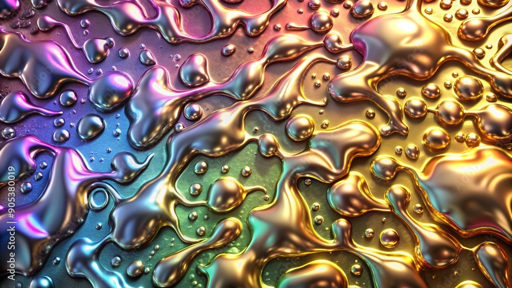 Liquid Metallic Gradient Background for Design Projects Liquid Metallic Gradient Background for Design Projects